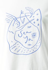 JDY JDYMICHIGAN LIFE - Pamata T-krekls - cloud dancer