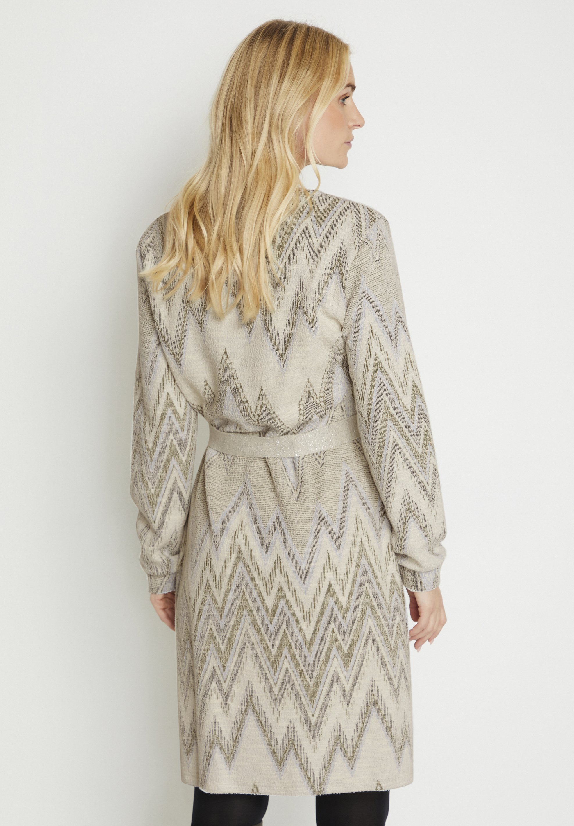 zig zag jumper dress