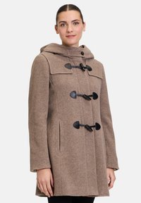 Gil Bret MIT KAPUZE - Halflange jas - walnut melange