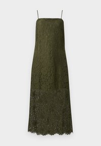 MAXI SLIP - Koktel haljina / svečana haljina - olive