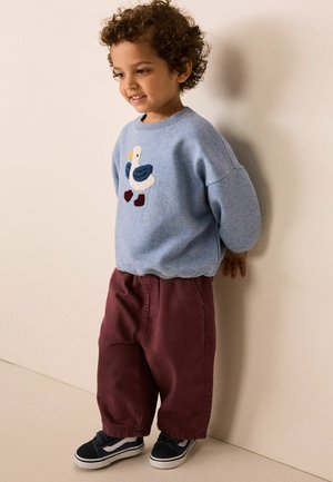 Next, Relaxed fit jeans - burgundy red