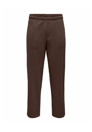 Only & Sons ONSCONNOR LIFE RLX PANTS SWEAT NOOS - Pantalon de survêtement - coffee bean