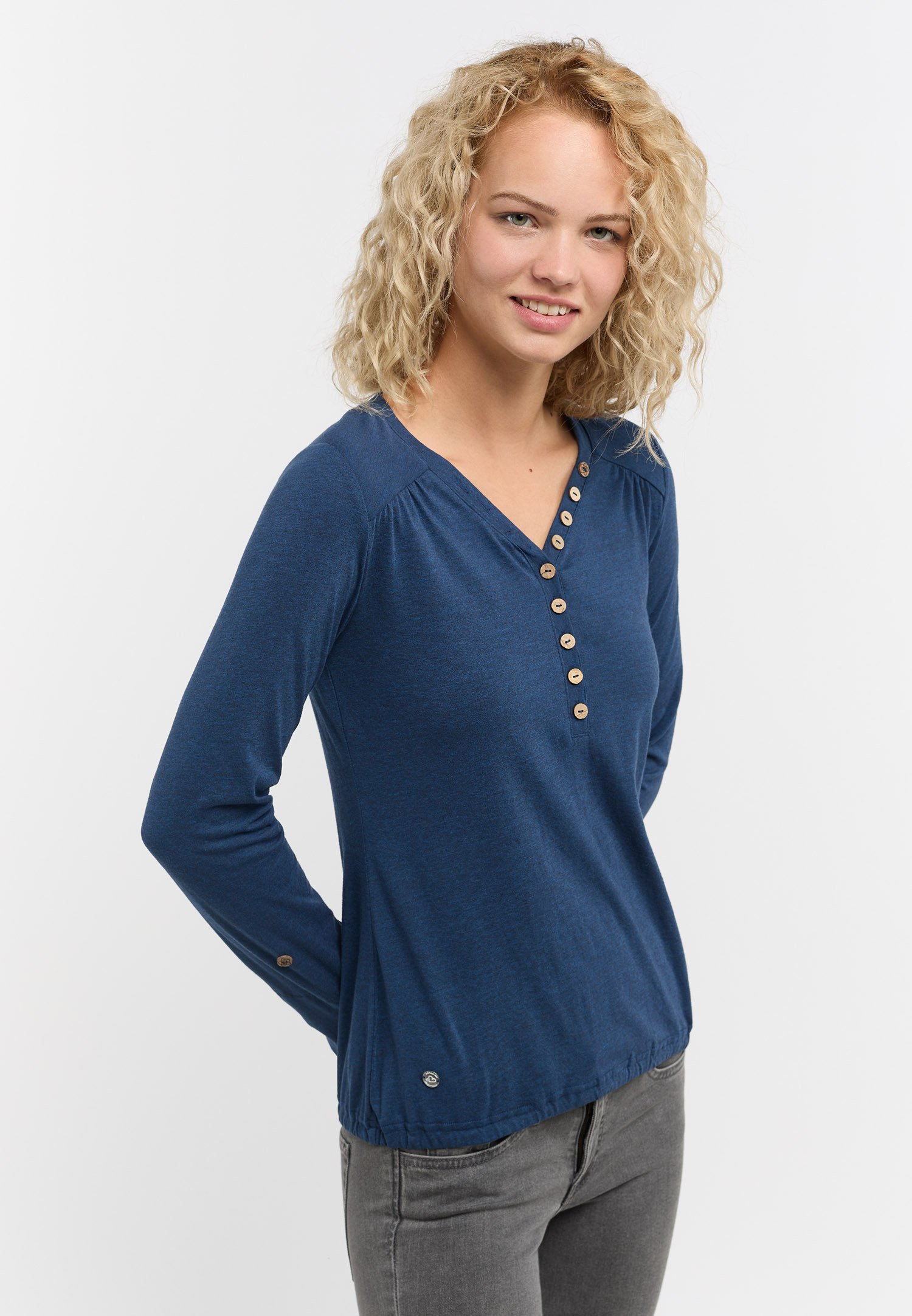 Ragwear Heiddie Top Damen - ärmelloses Top In Blue, Größe S