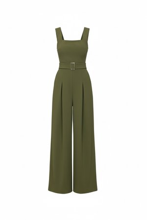 WAL G., ASH - Jumpsuit - light khaki
