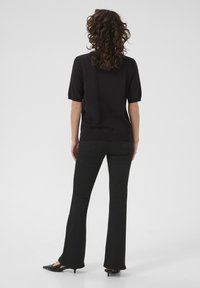 Kaffe Triko s potiskem - black deep