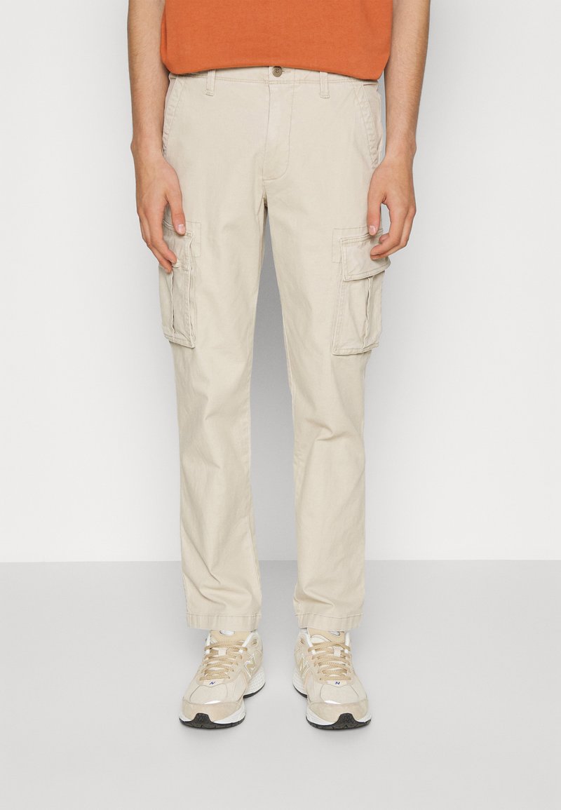 GAP PANT STRAIGHT Pantalon cargo sand khaki/beige ZALANDO.FR