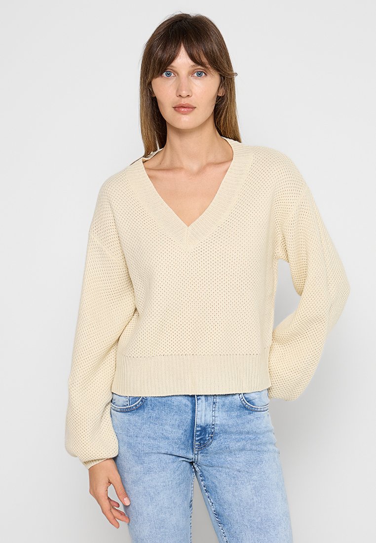 dreimaster Trui beige