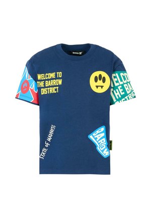 A MANICA CORTA - T-shirt imprimé - blue