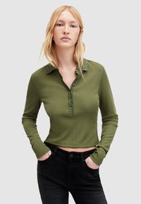 AllSaints HALLIE - Poloshirt - grass green
