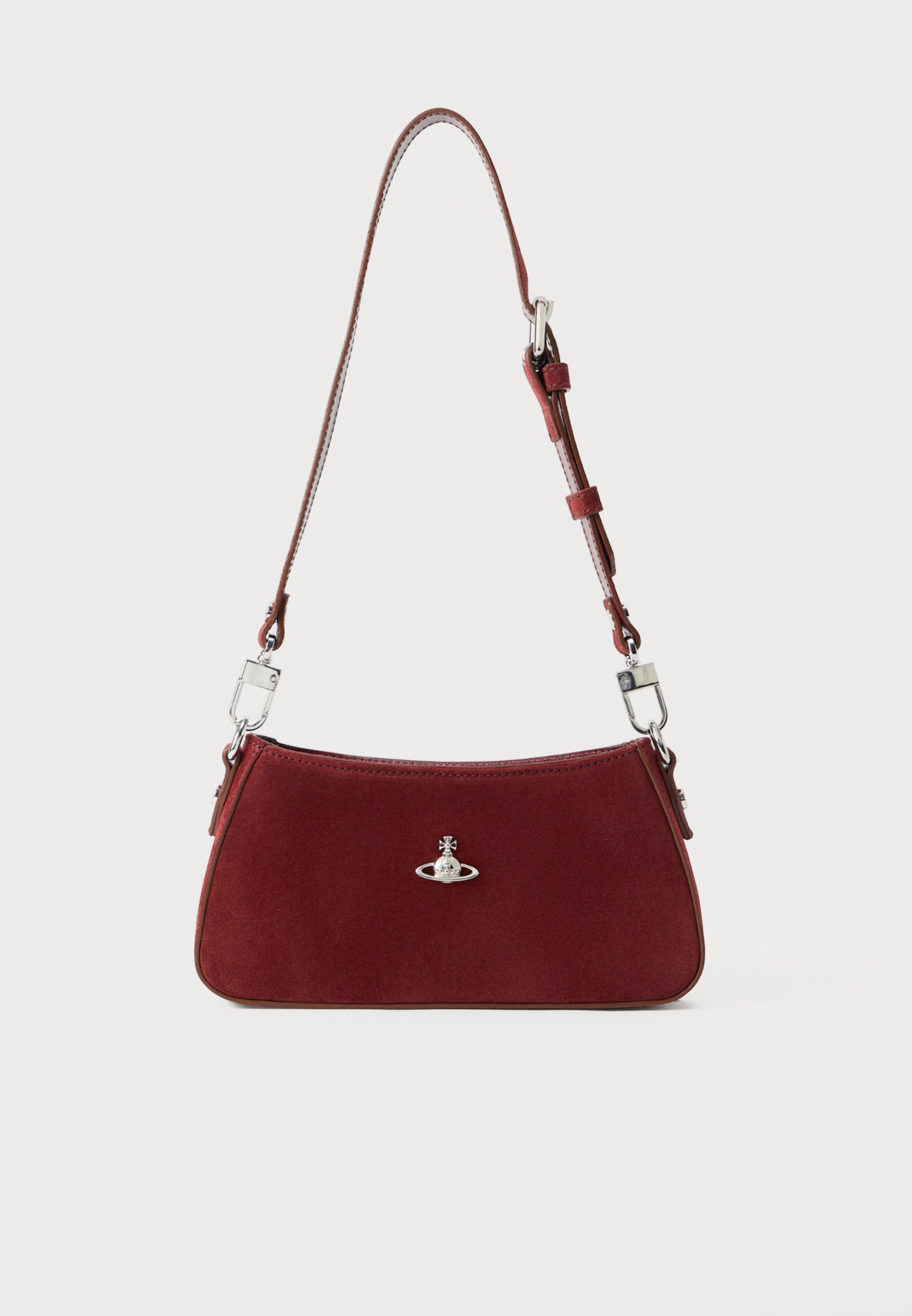 Vivienne Westwood TASHA SHOULDER PHONE BAG - Handbag - burgundy