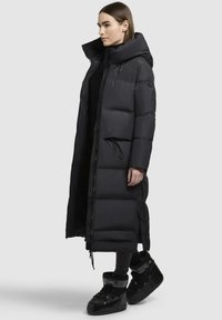 khujo STEPPMANTEL AROMA-YM - Cappotto invernale - black