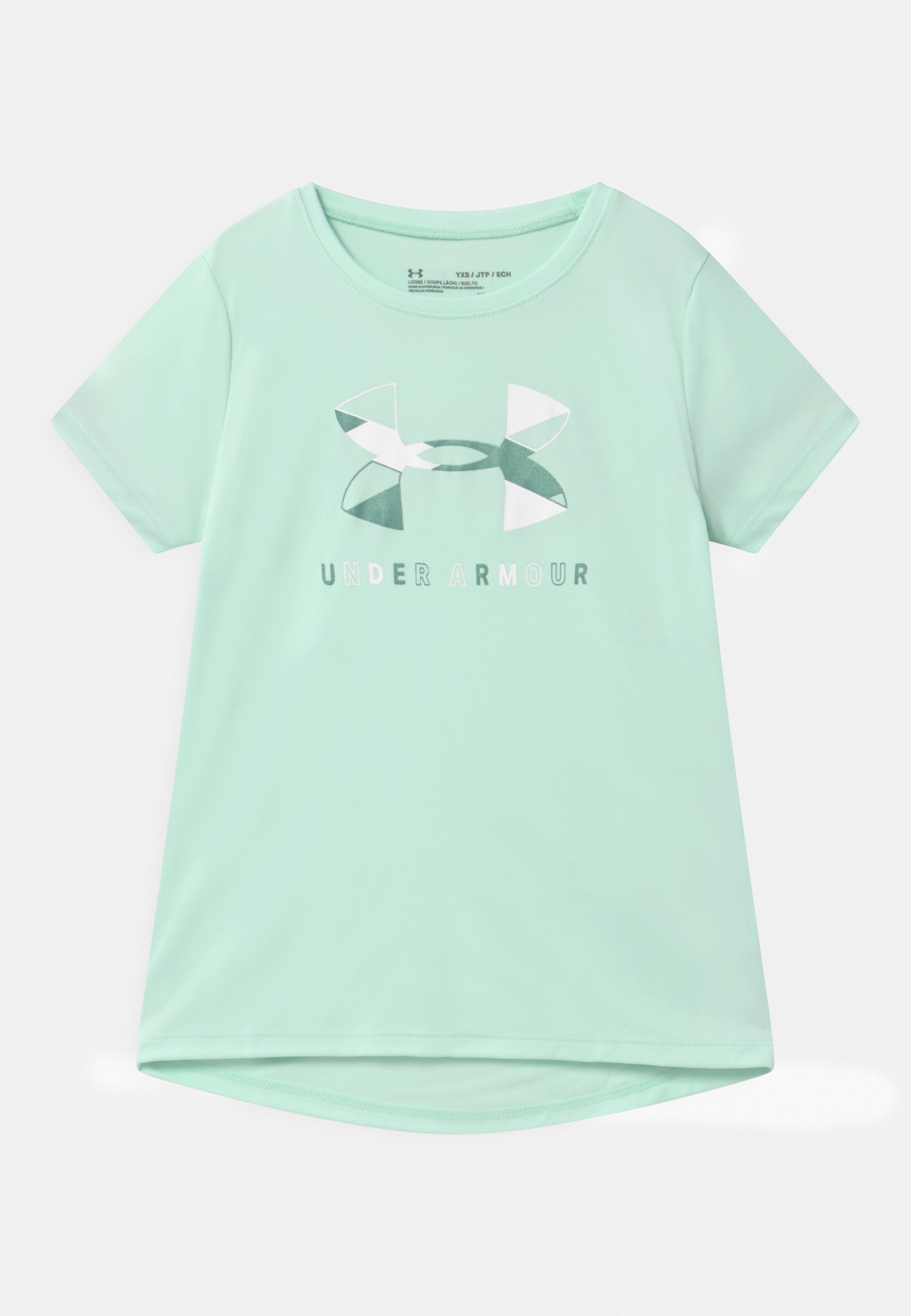 mint green under armour t shirt
