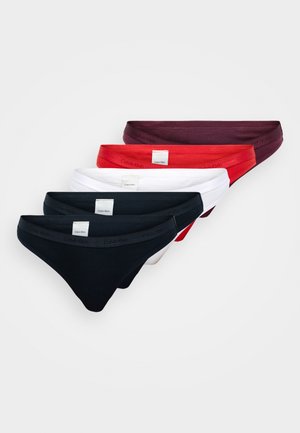 THONG ICON LOGO 5 PACK - G-strenge - multi-coloured