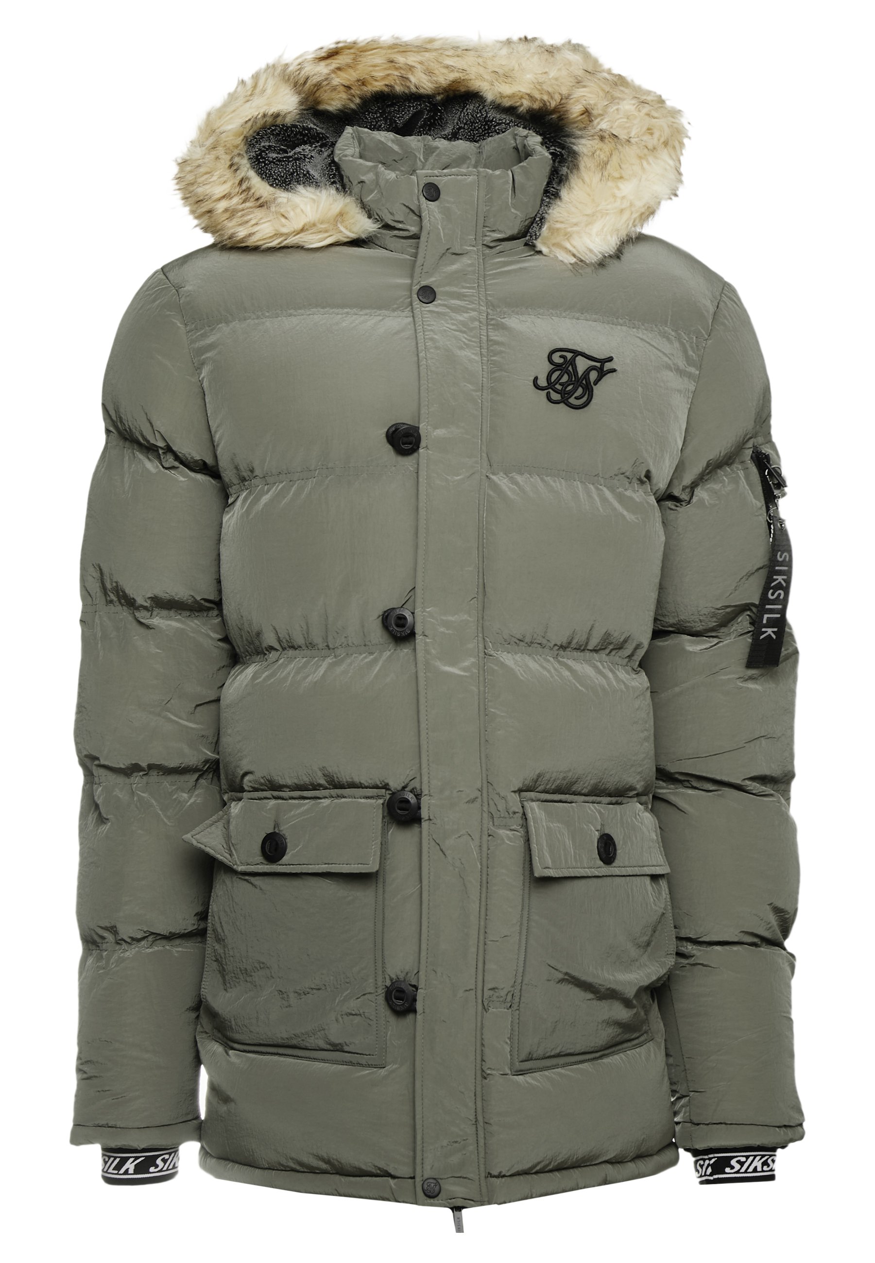 SIKSILK Parkas khaki Zalando.se Parkas: Köp 10 Märken upp till −60% | Stylight
