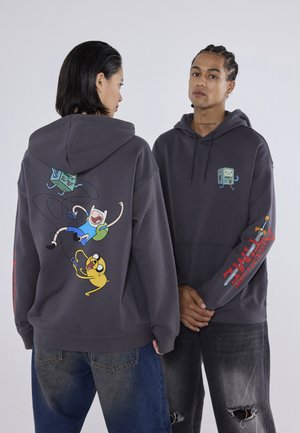 YOURTURN UNISEX - Sweat à capuche - dark grey