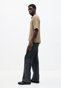 PULL&BEAR SHORT SLEEVE RUSTIC - Pólóing - ochre