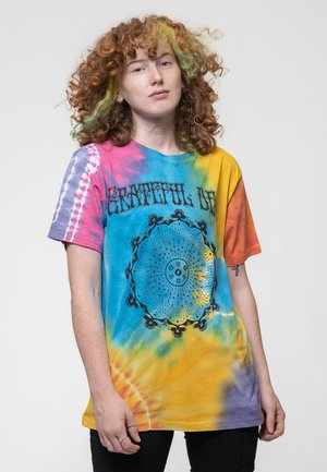 Paradiso Clothing GRATEFUL DEAD MAY 1977 DIP DYE - Print T-shirt - red