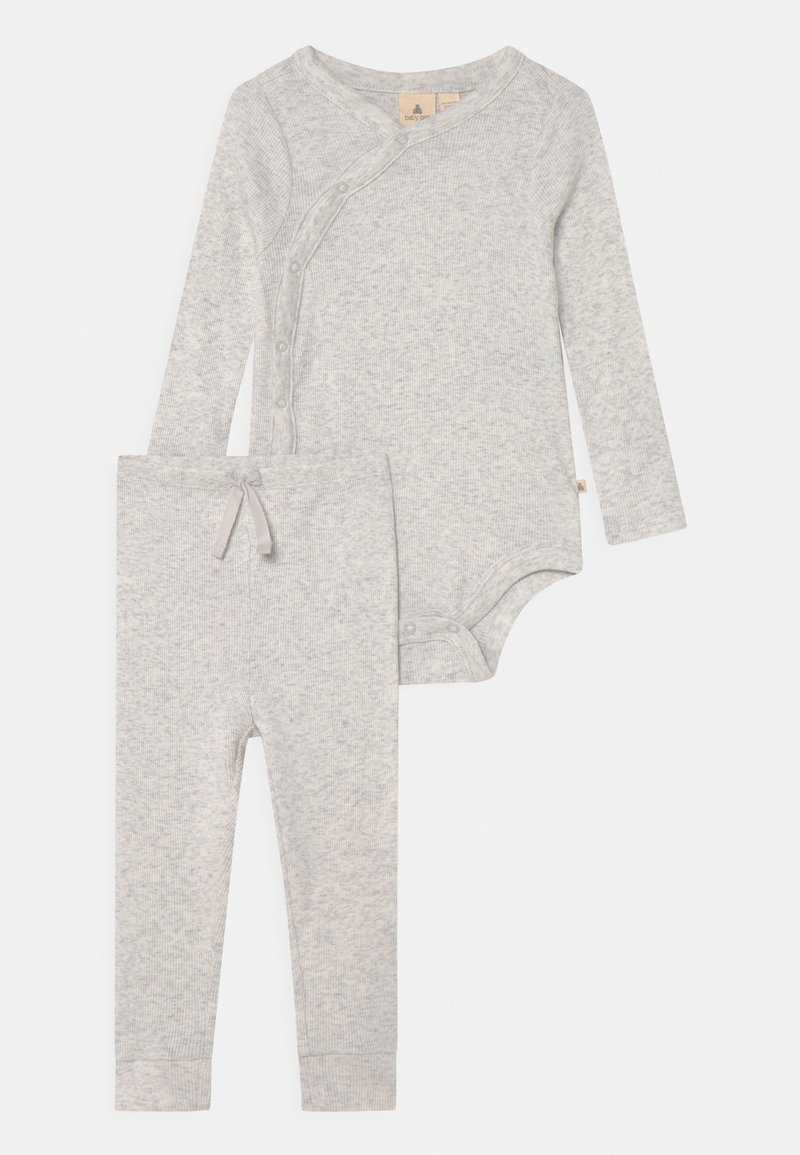 GAP BABY UNISEX SET Leggings pale grey heather/grå Zalando.se