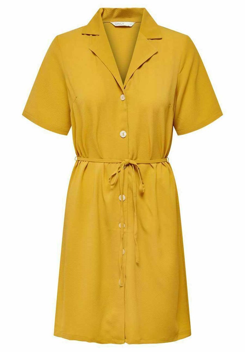 Damen Freizeitkleider | ONLY Blusenkleid tawny olive/grün - JU78843 Damen Freizeitkleider | ONLY Blusenkleid tawny olive/grün - JU78843