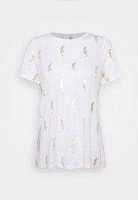 ONLY Camiseta estampada - white