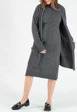 Cache Coeur MATERNITY AND NURSING LONG  LAURIE - Strickjacke - anthracite