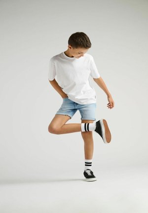 Jeansshorts - light blue denim
