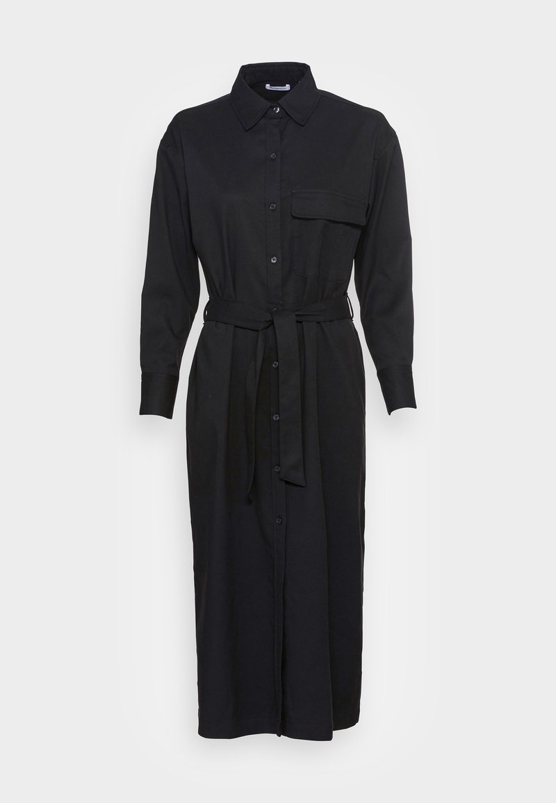 KnowledgeCotton Apparel Blousejurk zwart KnowledgeCotton Apparel Blousejurk zwart