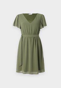 VIMICADA V NECK SHORT DRESS - Kokteiļkleita/ballīšu kleita - four leaf clover