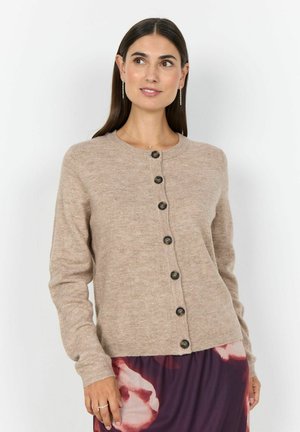 Strickjacke - sand melange