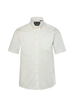 STHUGE, SHIRT, SHORT SLEEVE, BUTTON-DOWN COLLAR, BOXY FIT, UP TO 8 XL - Skjorter - snow white