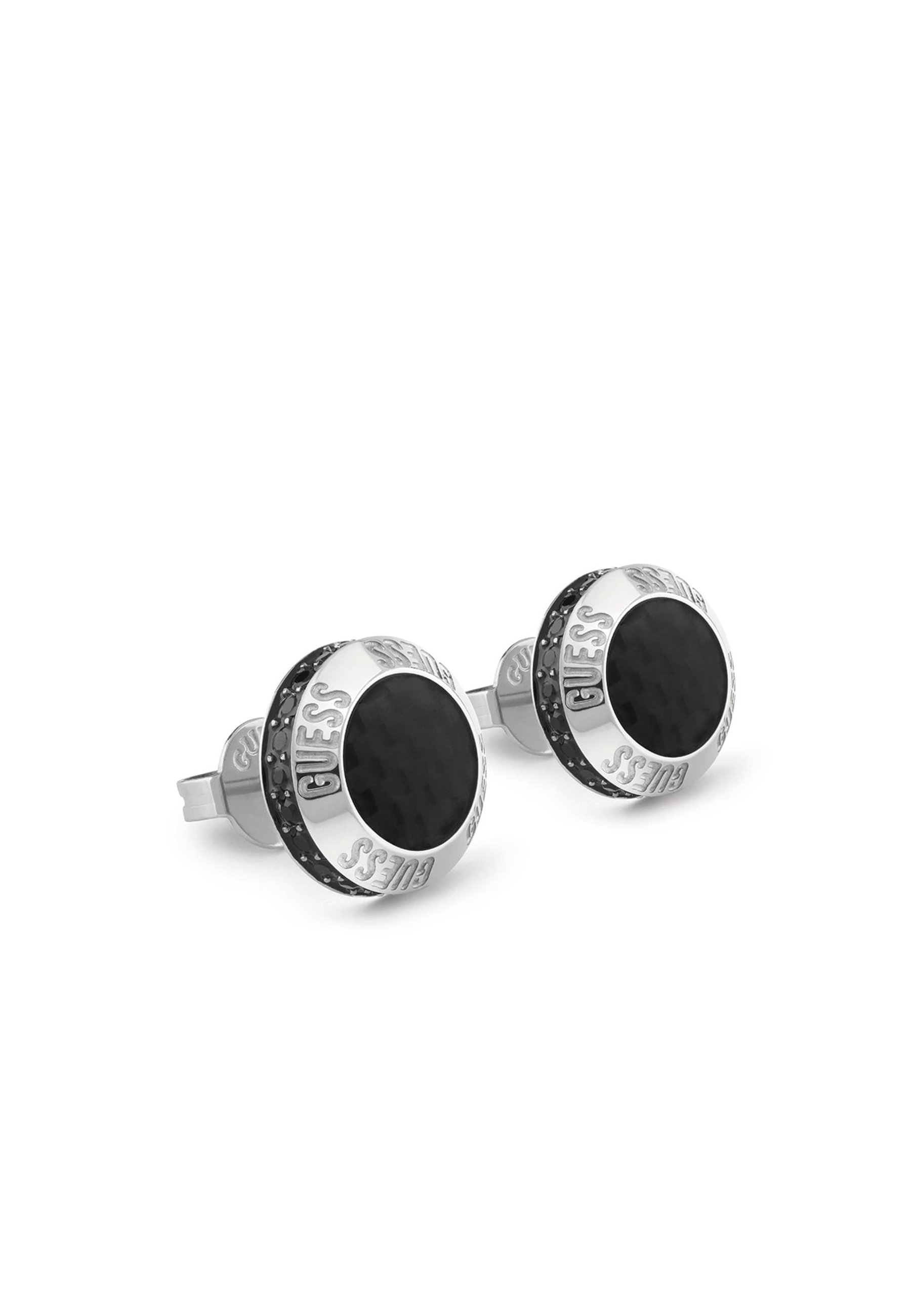 Orecchini A Cerchio Tondi In Argento 925 Placcato Oro Con CZ Ghiaccio &ndash; 7 Mm &ndash; H&amp;J Jewelry