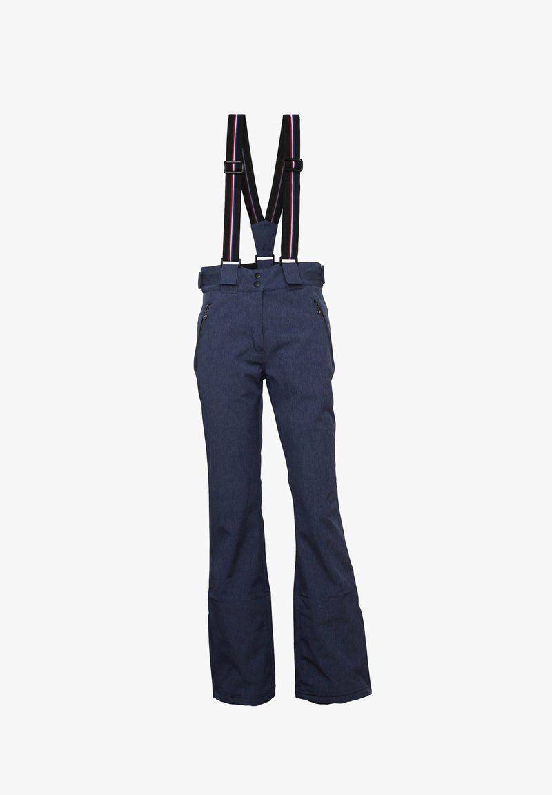 Damart 7/8ÈME - Pantalon classique - bleu graphique/bleu Damart 7/8ÈME - Pantalon classique - bleu graphique/bleu