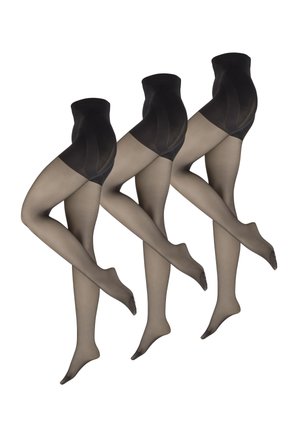 3-PACK FEIN - Tights - schwarz