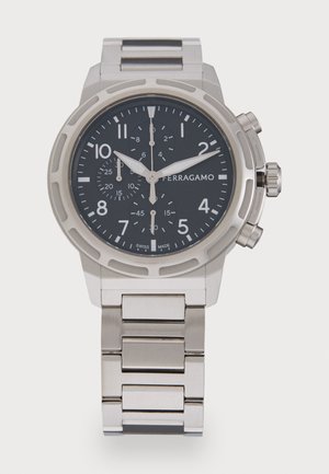 FERRAGAMO SPORT CHRONO - Chronograph watch - silver-coloured