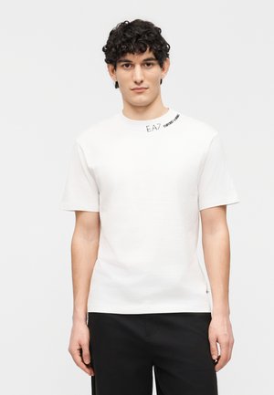 TRAIN LOGO SERIES TEE UNISEX - T-shirt con stampa - white