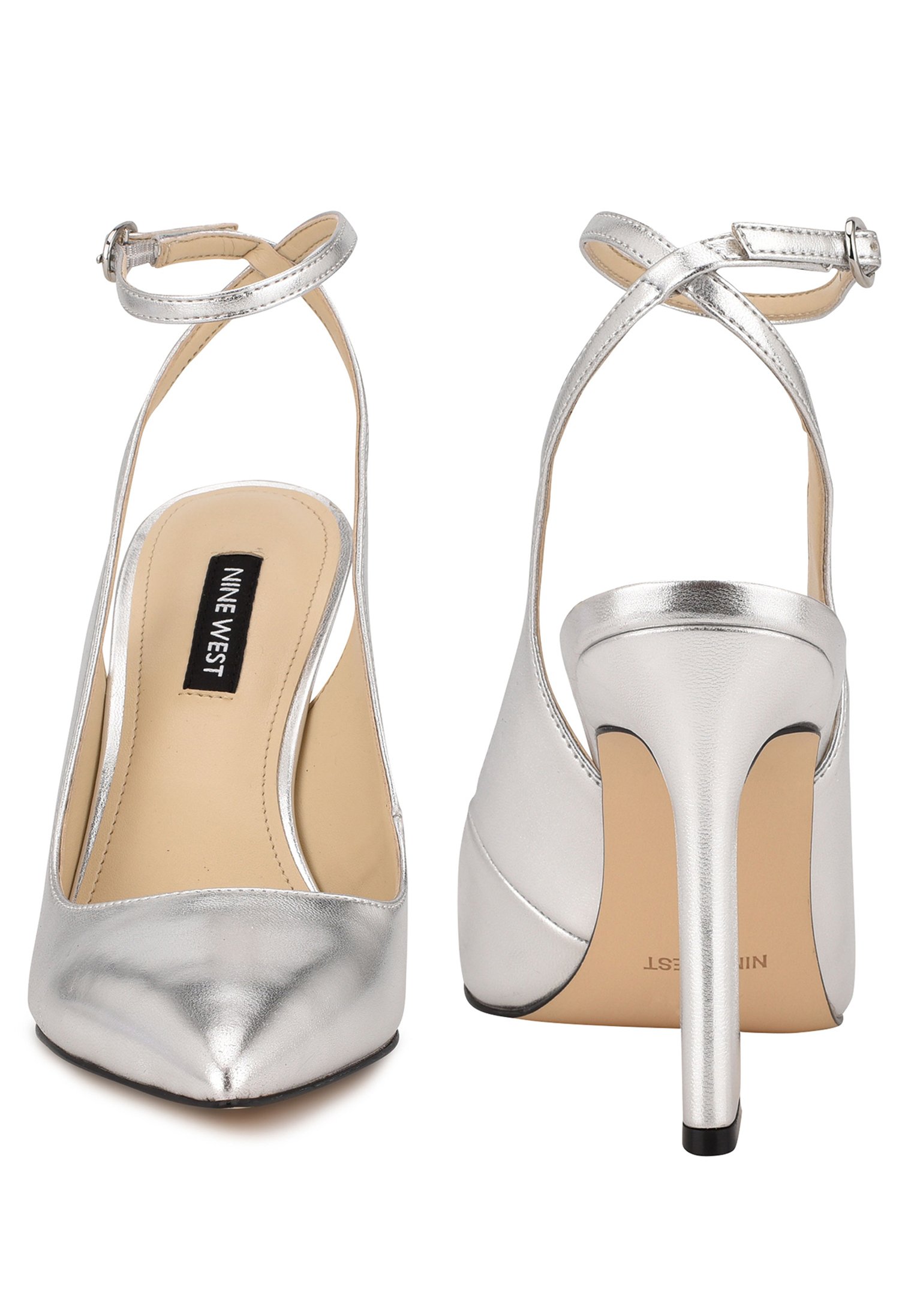 Zapato Plano Plateado Nine West - Compra Ahora | Dafiti Chile