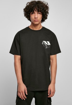 CONSTRUCTED - Print T-shirt - black