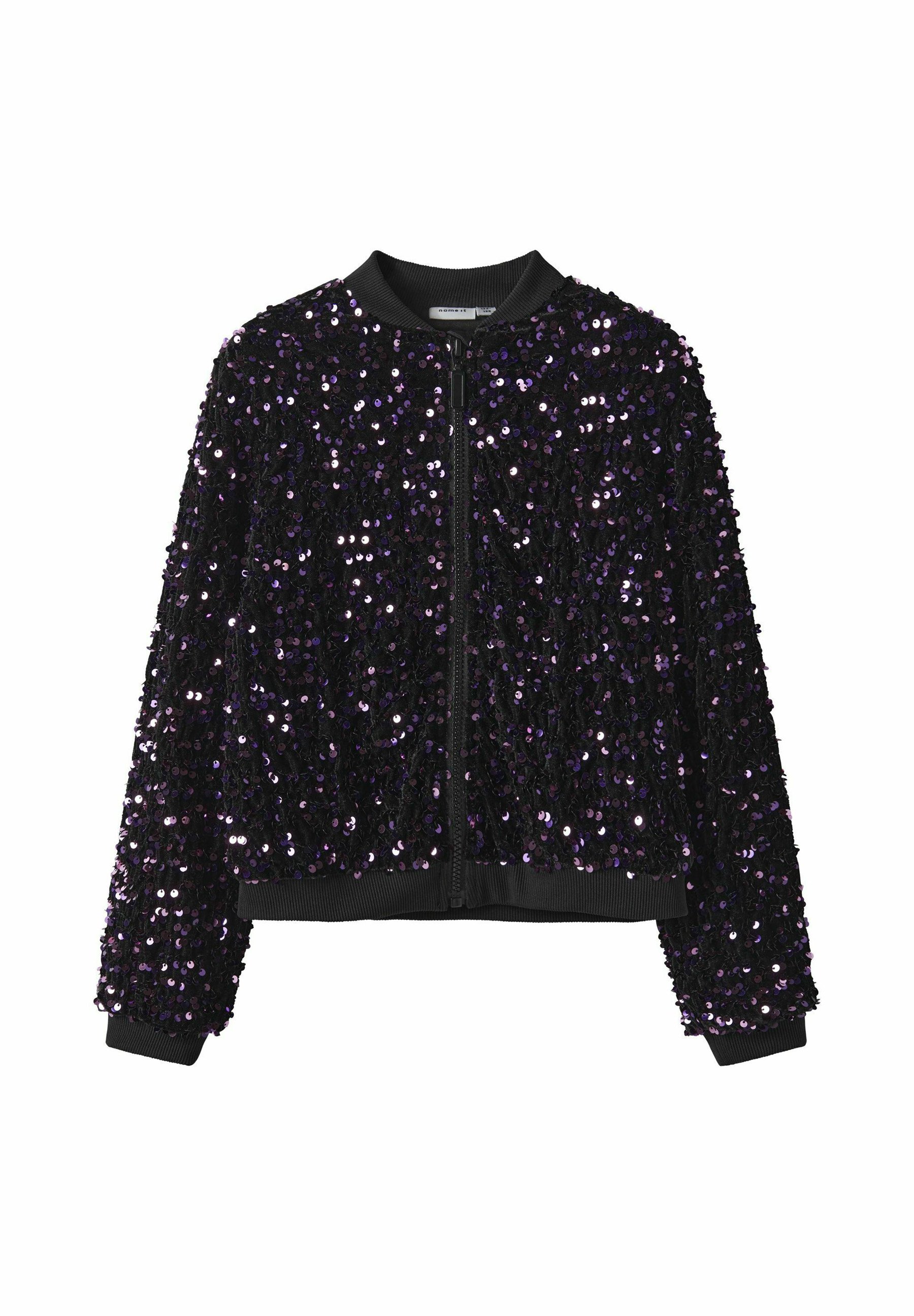 Name it PAILLETTEN Giubbotto Bomber byzantium/viola