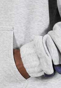 Smilodox TIMI - Hættetrøje - grau melange