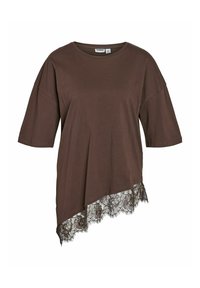 Printtipaita - chocolate brown