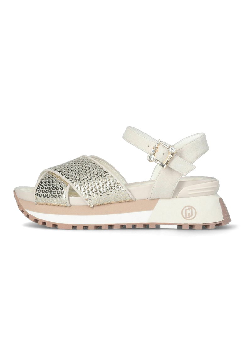 LIU JO Sandalen Met Plateauzool Gold goudkleurig Zalando nl