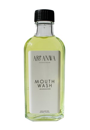 ARI ANWA SKINCARE MOUTHWASH ROSE | MUNDWASSER MIT ROSENWASSER &  - Zahnpflege - gelb