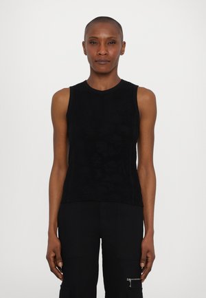 MIRA PLUSH - Top - black