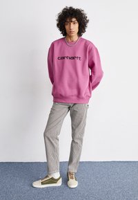 Carhartt WIP Felpa - magenta/black