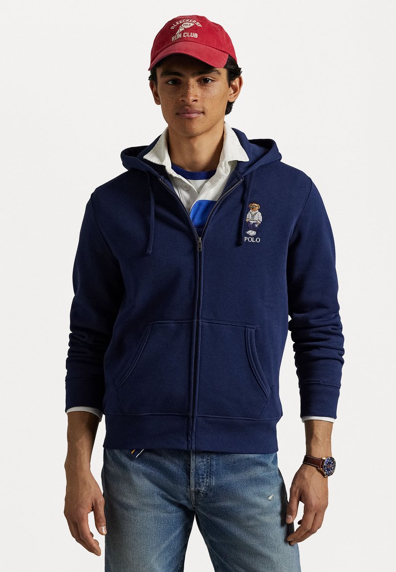 Polo Ralph Lauren - POLO BEAR FULL-ZIP HOODIE - Sweatjakke - navy, Forstør