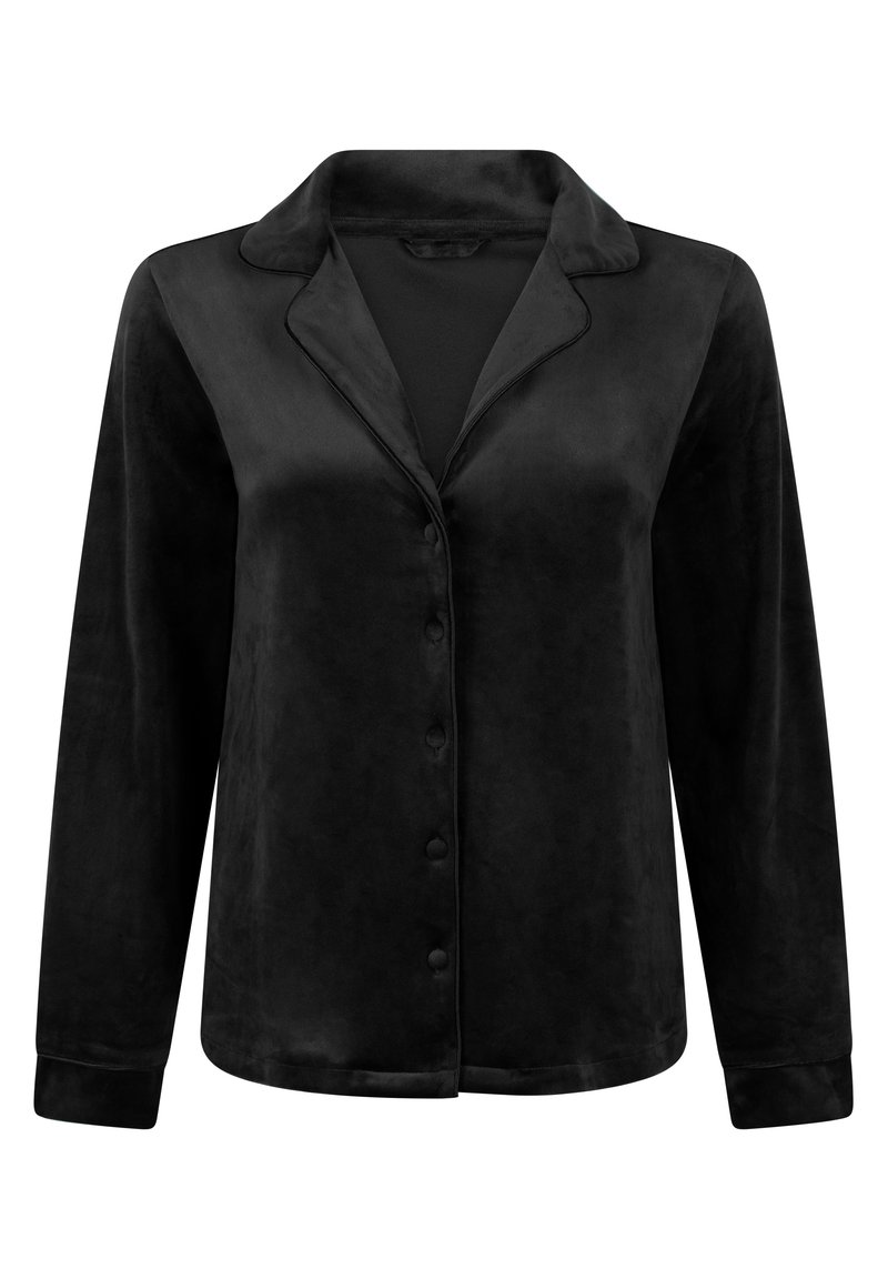 Hunkemöller Pyjamashirt zwart Hunkemöller Pyjamashirt zwart