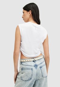 AllSaints SONNY - Camiseta estampada - chalk white