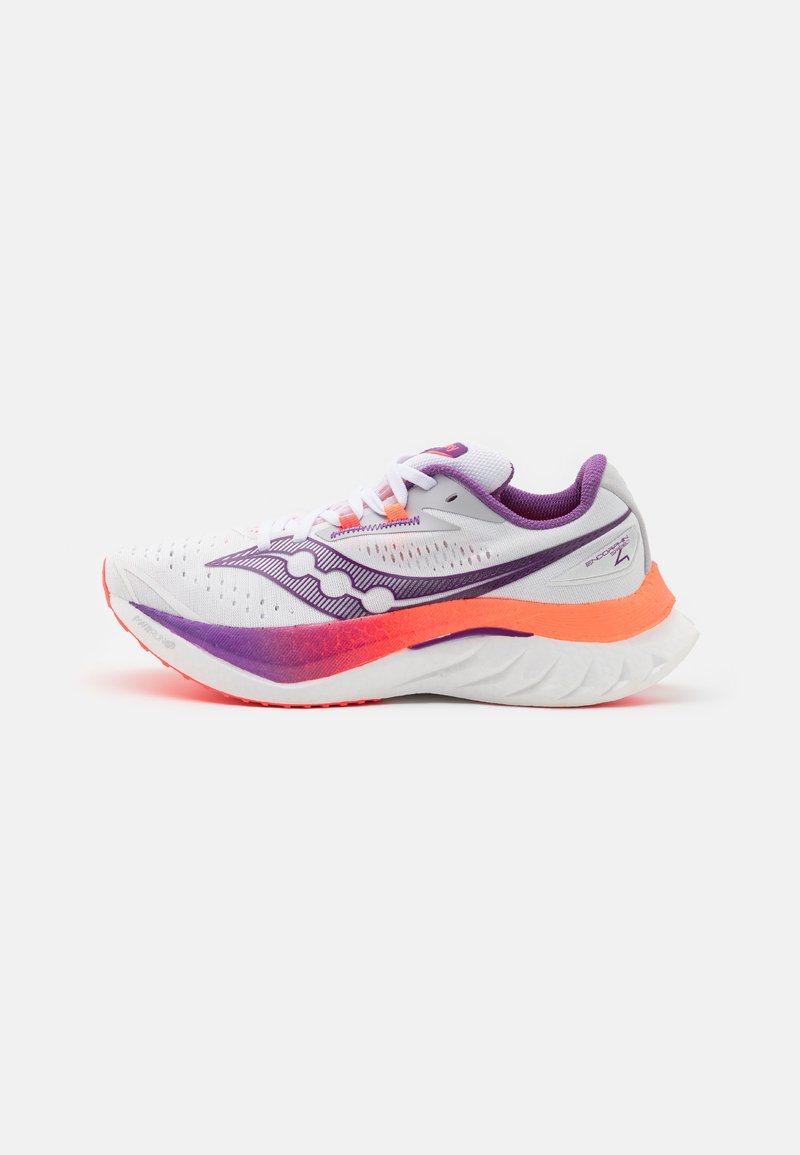 Saucony ENDORPHIN SPEED 4 - Katujuoksukengät - white/violet