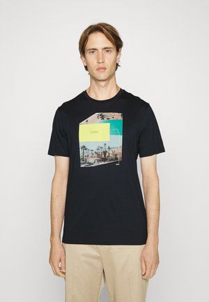 COLLAGE - Print T-shirt - dark blue