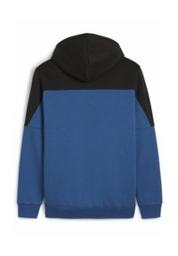 Puma AROUND THE BLOCK - Felpa con cappuccio - lake blue- black